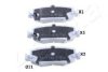 TATA 287042300159 Brake Pad Set, disc brake